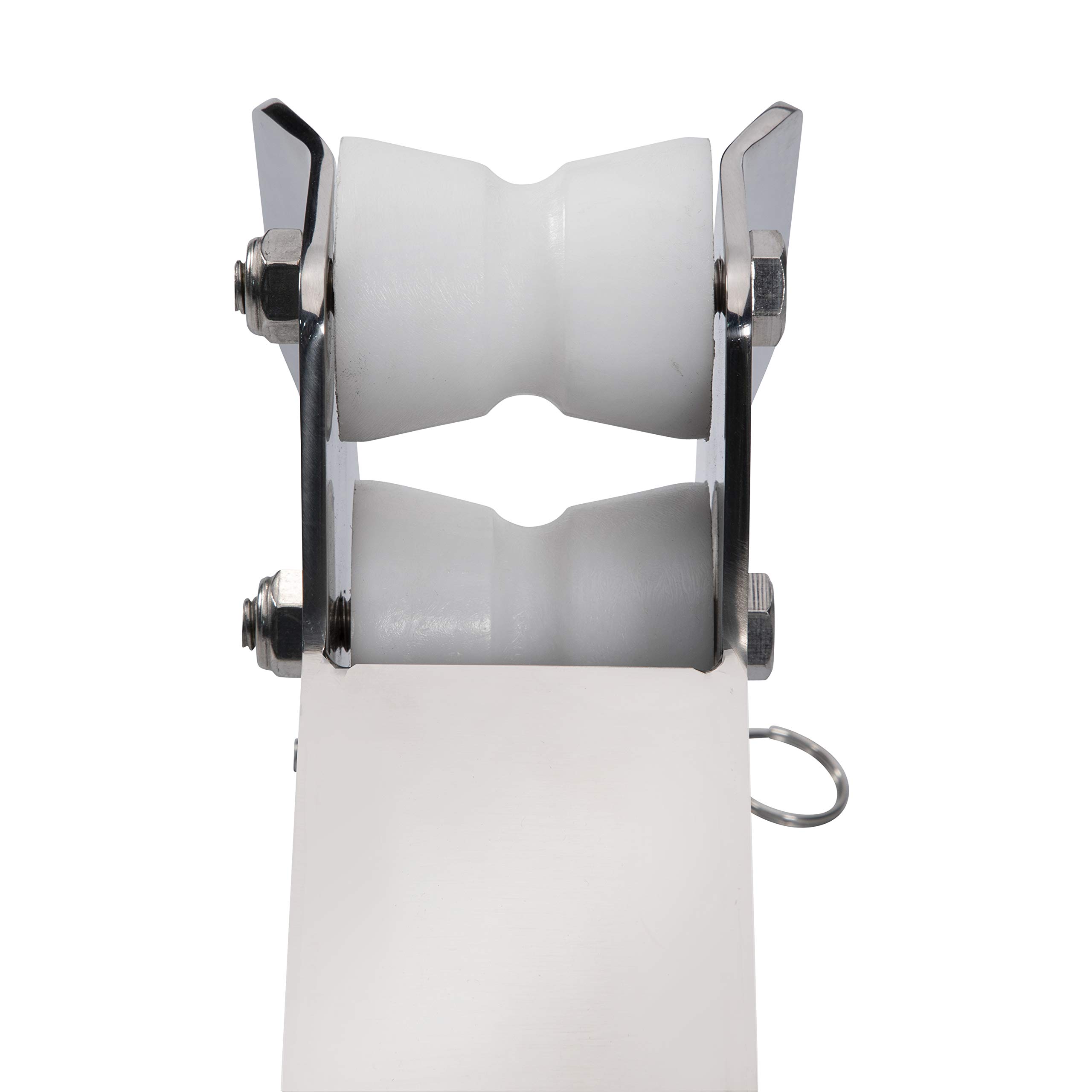 Lewmar Stainless Steel Bow Roller for Claw, Bruce & Delta Anchors (Up to 44lbs) - 3