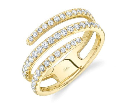 0.61 Carat Diamond Ring for Women - Elegant Solitaire Engagement Wedding Band - Perfect for Proposals, Anniversaries & Special Occasions