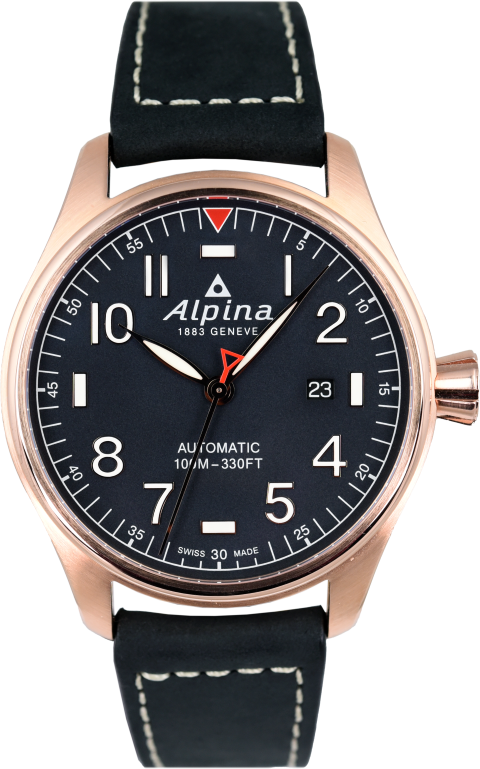 Alpina Startimer Pilot Automatic Men's Watch AL-525NN4S4 - Pre-Owned Luxury Timepiece for Aviation Enthusiasts | Perfect for Pilots, Collectors & Formal Occasions