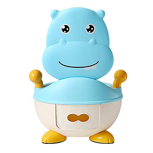 JYW-coverS Soft Removable Baby Potty Training Seat for Boys & Girls - Easy to Clean, Non-Slip & Comfortable Toilet Seat for Toddlers - Perfect for Home, Travel & Daycare Use (Blue)