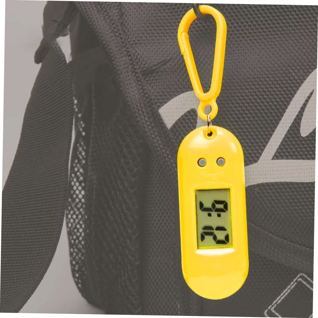 Kisangel 2 Pack Digital Silent Watch with Keychain - Noiseless Alarm Clock for School Exams, Boys & Girls - Perfect for Classrooms, Tests, Study Sessions & Office Meetings - Ideal Gift for Students & Professionals - Great for Quiet Study, Focus Work & Professional Settings