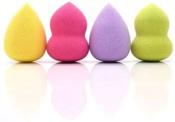 BELLA HARARO Makeup Beauty Foundation Sponge Blender Set of 2 - Multicolor Soft Blending Sponge for Flawless Liquid & Powder Makeup Application - Perfect for Everyday Use, Travel & Professional Makeup Kits