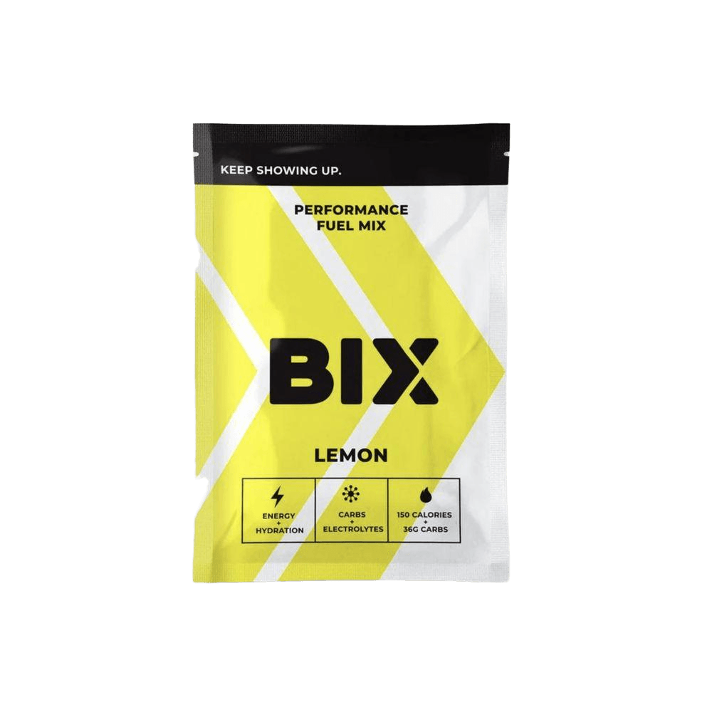 BIX Performance Fuel Mix 41g - Lemon Flavor Energy Powder for Athletes & Fitness | Pre-Workout & Endurance Booster