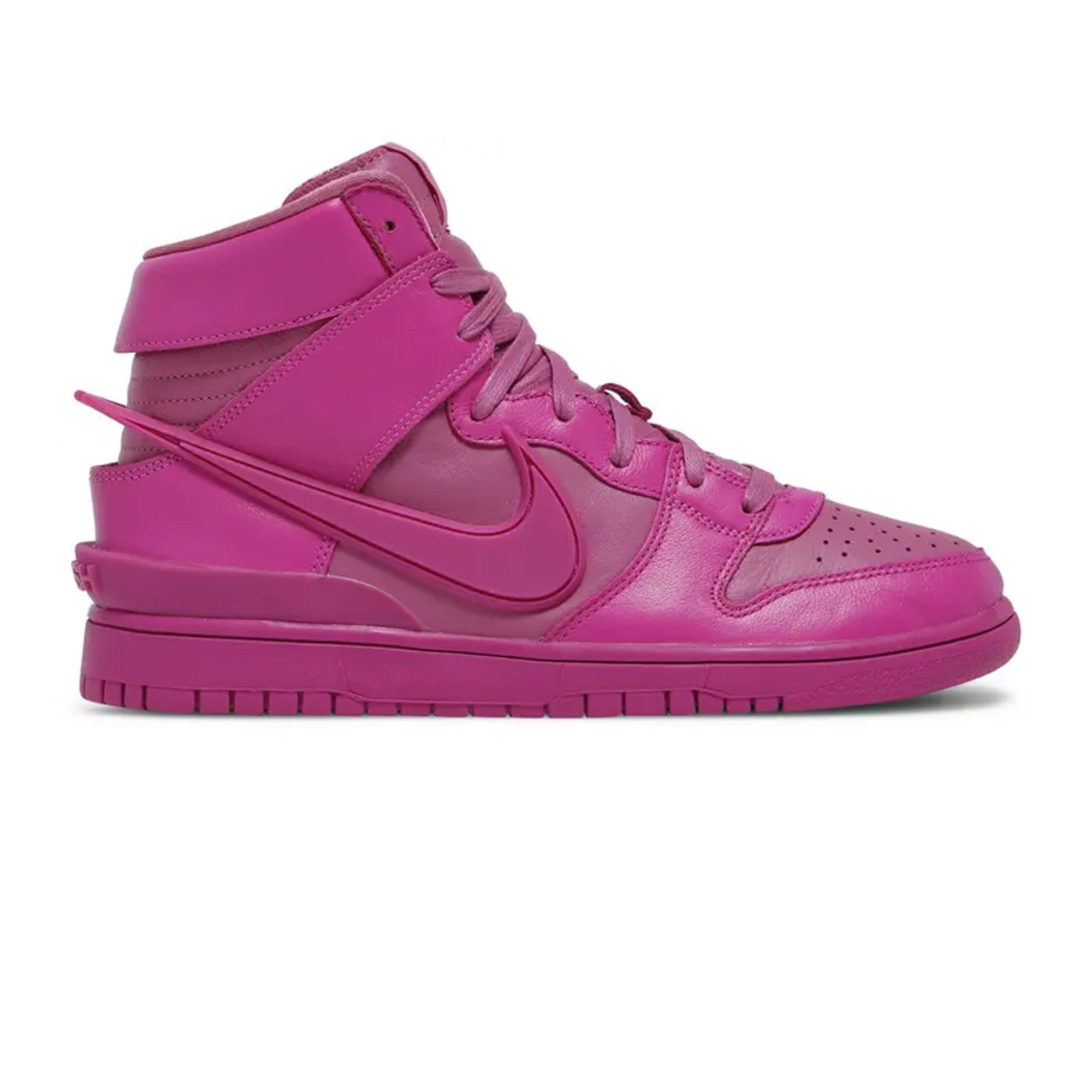 Nike Dunk High x Ambush 'Active Fuchsia' Sneakers - Limited Edition Women's & Men's Basketball Shoes for Streetwear & Fashion Collectors | Perfect for Urban Style & Sneakerhead Collections