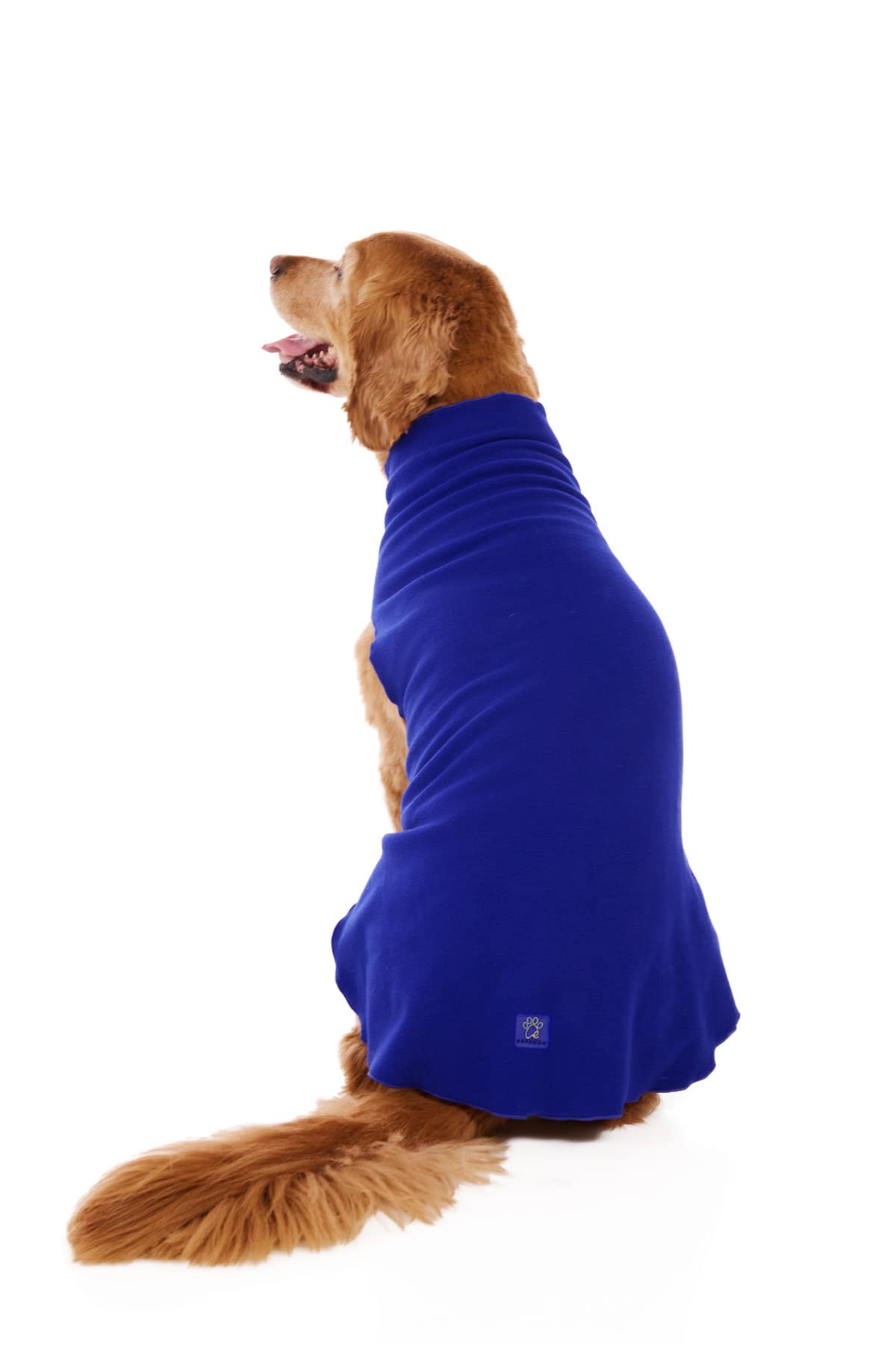 Soft & Snuggly Stretch Fleece Dog Sweater - Warm Pullover Vest for Small/Medium/Large Dogs (3XL, Royal Blue) - Perfect for Winter Walks & Indoor Comfort