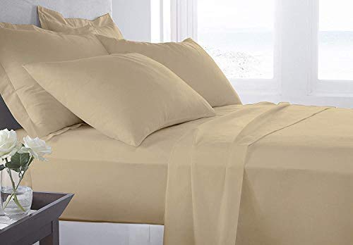 Luxury 1200-Thread-Count Queen Size Sheet Set - Ultra Soft Deep Pocket Bed Sheets Fits 15-18