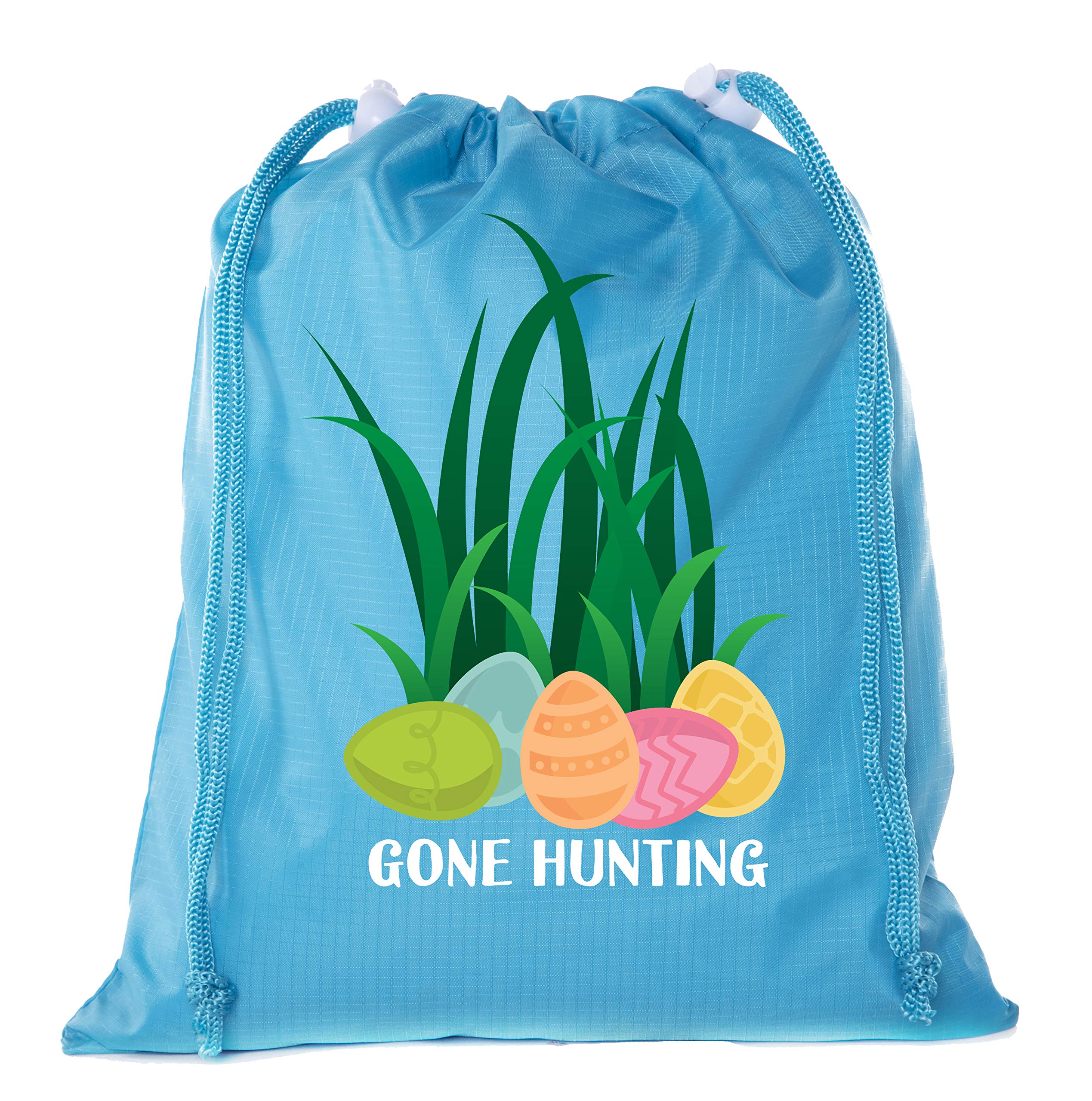 Mini Easter Basket Bags | Bulk Drawstring Cinch Sacks for Easter Treats | Cute Bunny Themed Party Favors - Perfect for Easter Egg Hunts, Classroom Rewards & Spring Celebrations