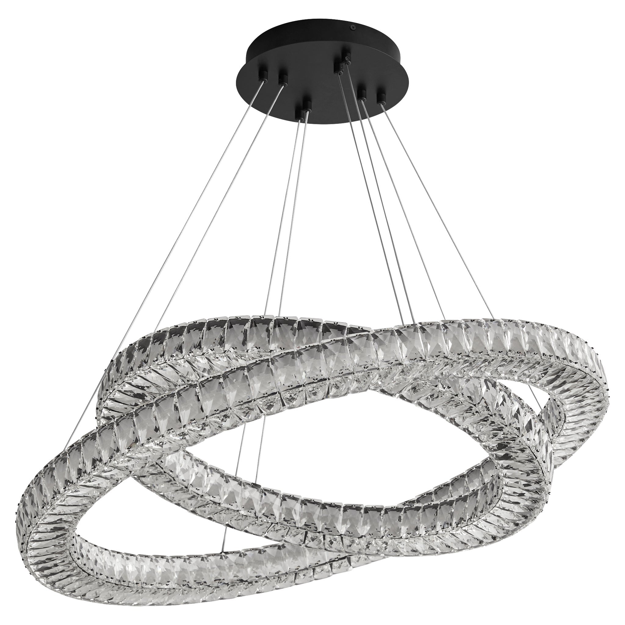 Oxygen Élan 3 876 15 Pendants in Black - Modern Ceiling Lighting Fixtures for Living Room, Bedroom & Dining Area