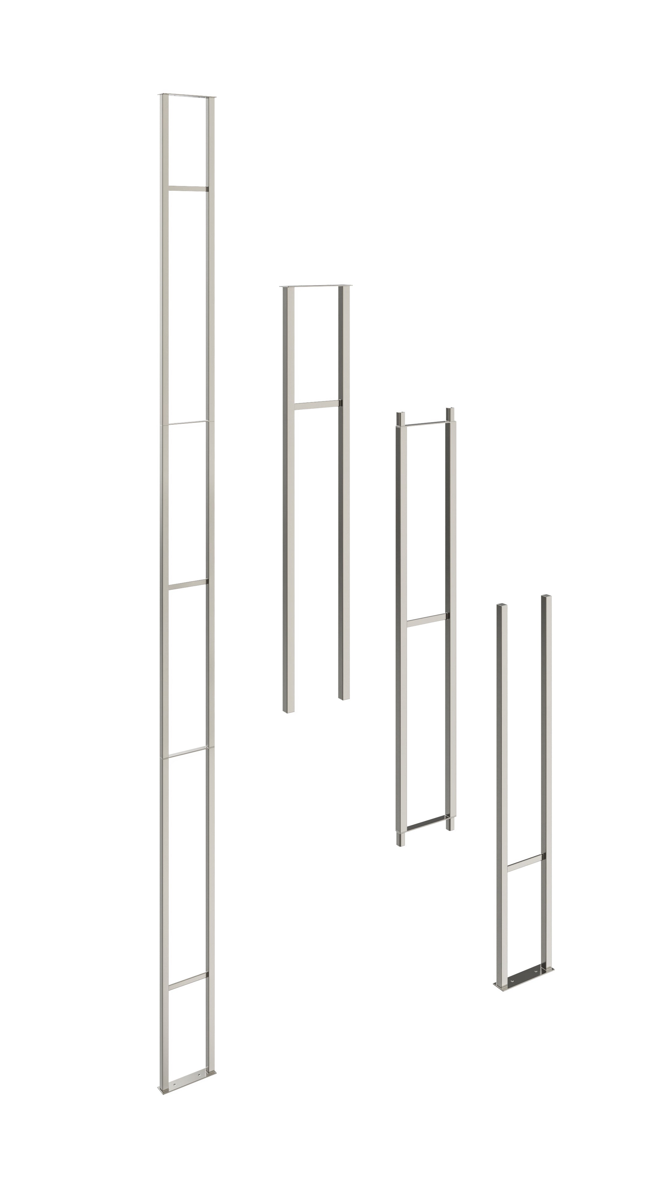 12' FCF Mounting Frame - Heavy Duty Steel Construction for Secure Wall & Ceiling Mounting - Perfect for Home Theater, Garage Storage & Workshop Organization