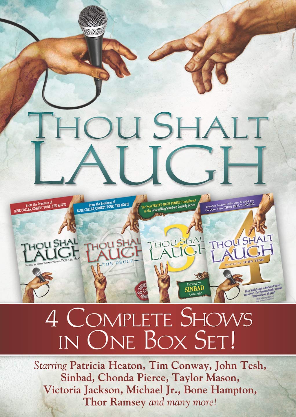 Thou Shalt Laugh - Christian Comedy DVD Box Set Collection | Inspirational & Family-Friendly Humor for Home Entertainment & Church Events
