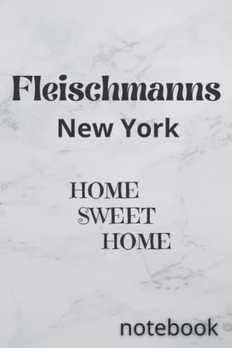 Fleischmanns New York Home Sweet Home Sign - Vintage Style Wall Decor for Farmhouse, Cottage & Apartment - Perfect for Living Room, Bedroom & Entryway Decor