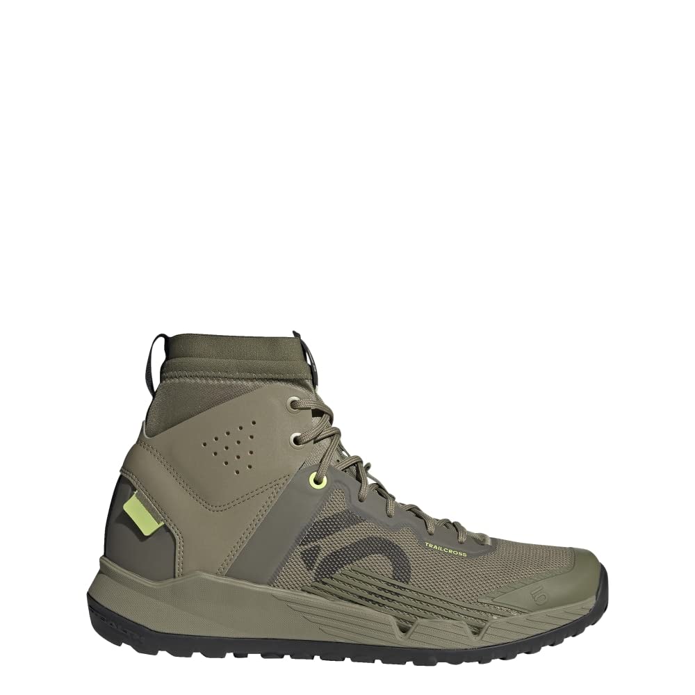 Five Ten Trail Cross Mid Pro Mountain Bike Shoes - Durable & Comfortable MTB Shoes for Trail Riding & Cycling Adventures - Perfect for Off-Road Biking & Outdoor Sports