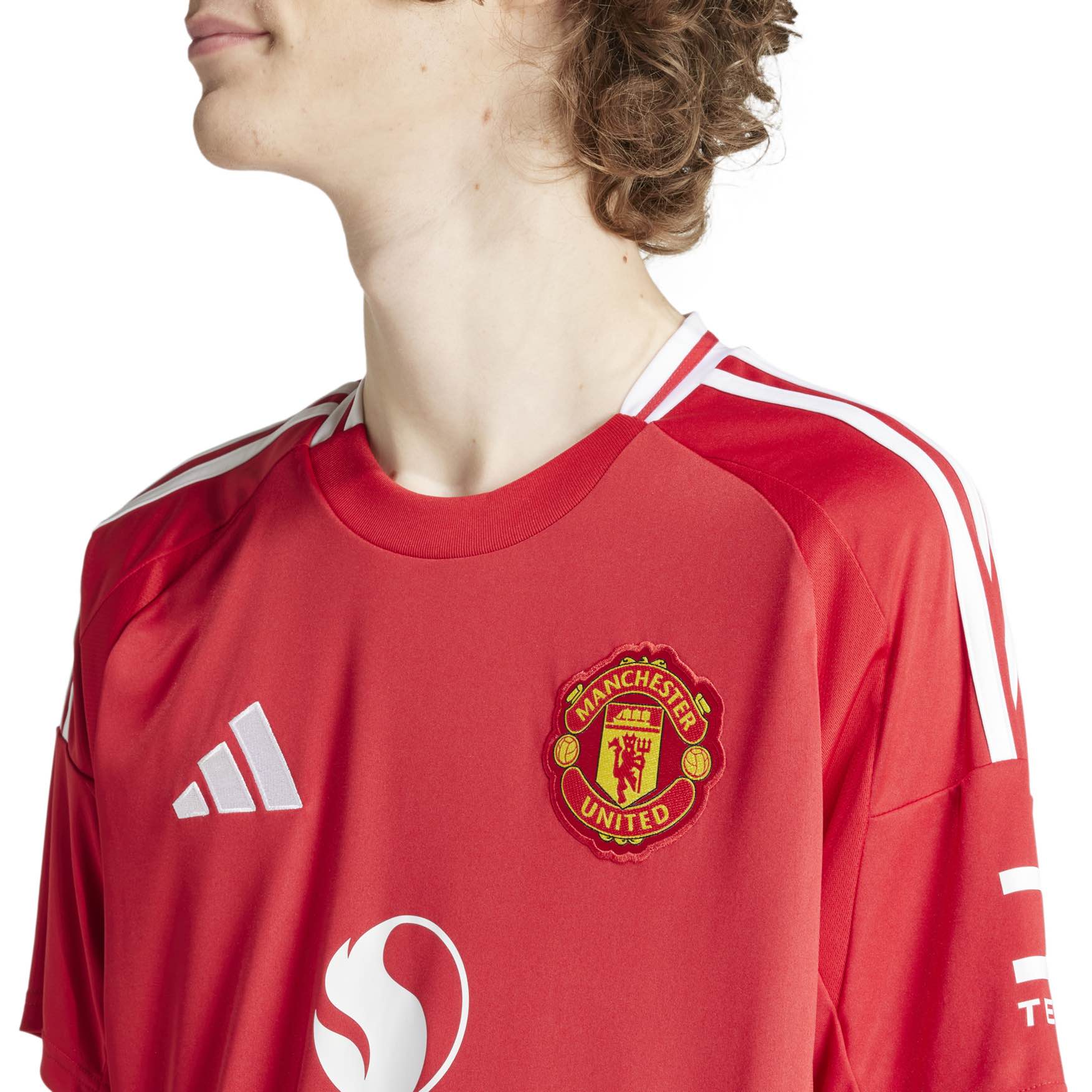 Official Manchester United 24/25 Home Jersey - Authentic Football Shirt for Men & Women - Perfect for Match Days, Training & Fan Support
