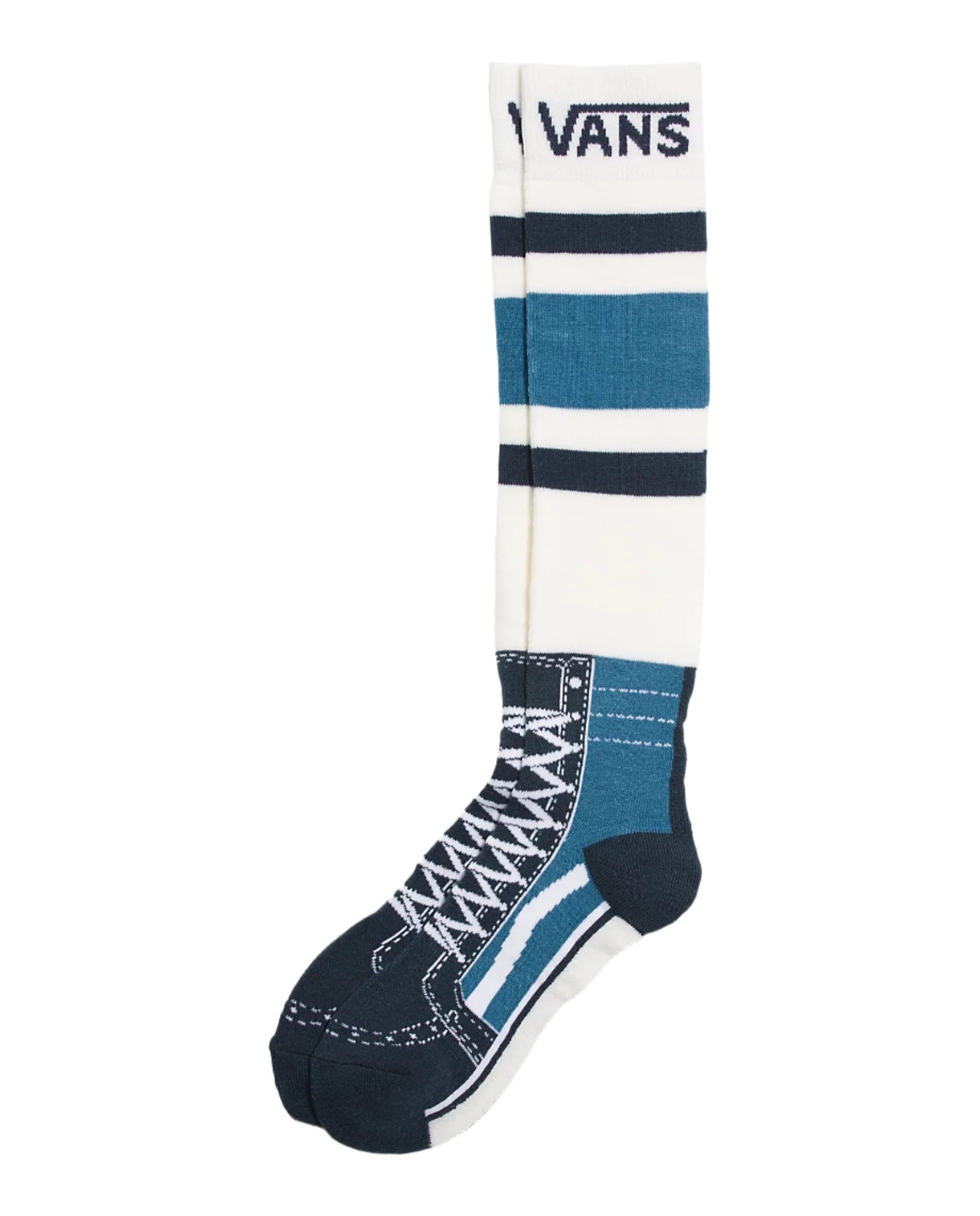 VANS MTE Snow Socks for Men & Women - Warm Winter Hiking Socks in Dress Blues - Perfect for Snowboarding, Skiing & Outdoor Adventures