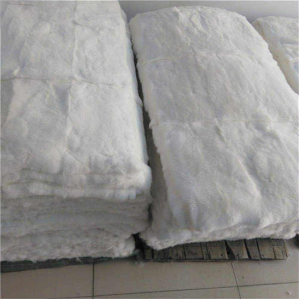 Genuine White Rabbit Fur Throw Blanket - 22x43 Inches, Soft Plush Rug for Living Room, Bedroom & Cozy Home Decor - Perfect for Sofa, Chair, and Floor Accents