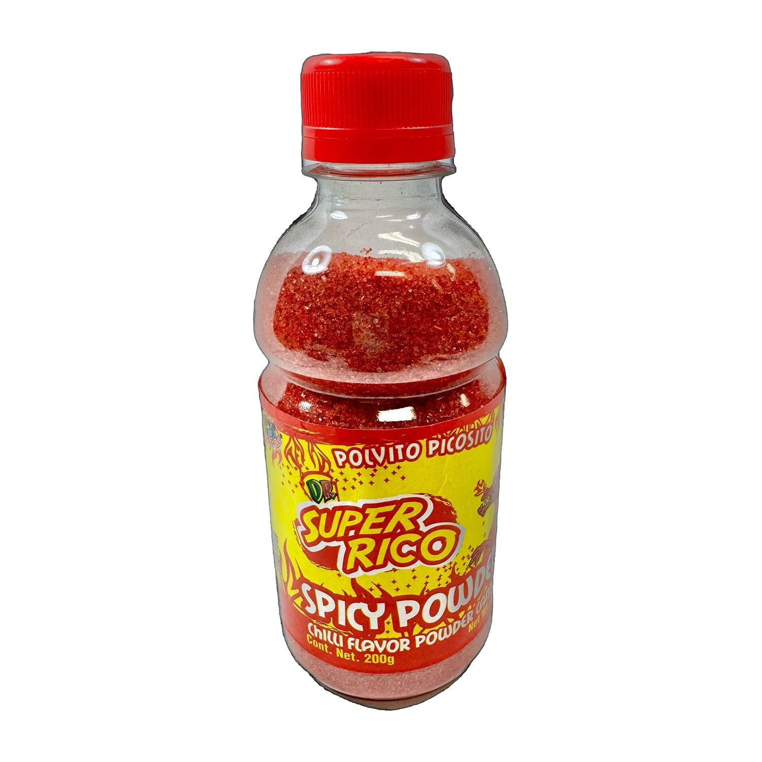 Spicy Candy Pop Super Rico Chili Snack | 200g Bottle | Perfect for Movie Nights, Road Trips & Office Treats