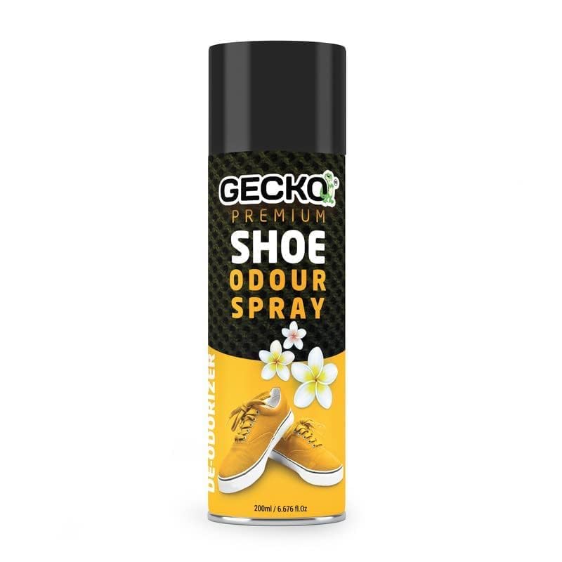 Natural Shoe Odor Eliminator Spray - Gecko Foot & Shoe Deodorizer for Smelly Shoes - Fresh Scent, Long-Lasting Protection - Perfect for Gym, Sports, Work & Travel (Pack of 1)