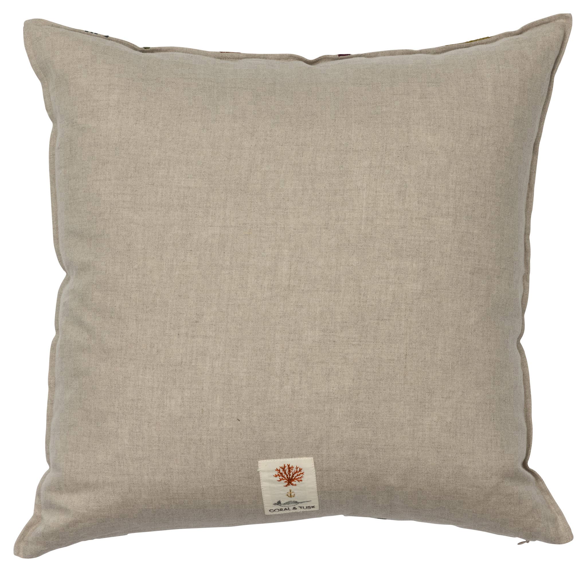 Coral & Tusk Dog and Toy Themed Pillow - Cozy Home Decor for Pet Lovers, Perfect for Living Room, Bedroom or Nursery