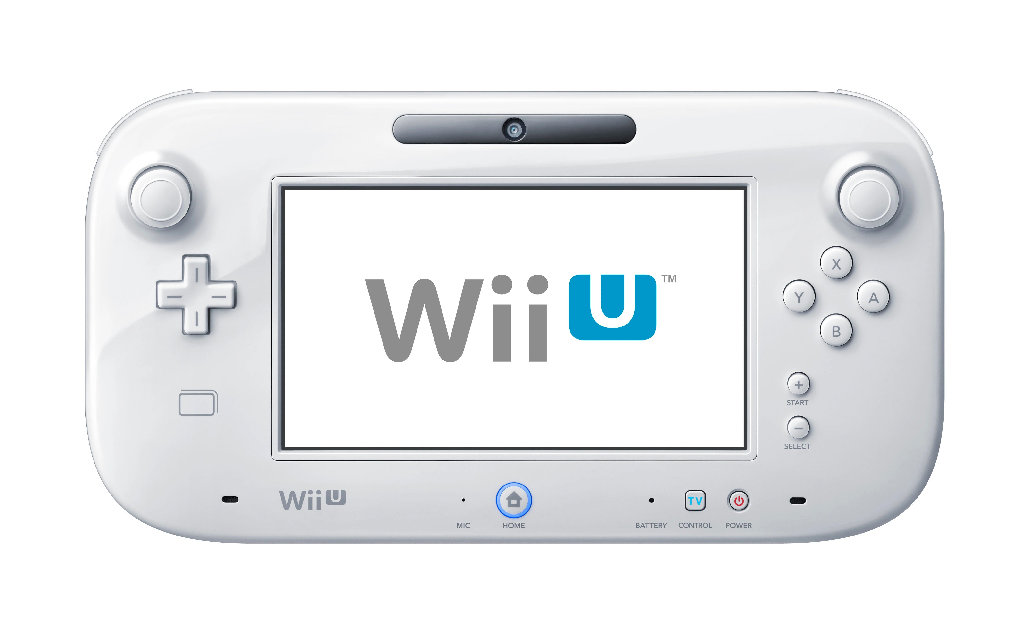 Original Nintendo Wii U Gamepad Controller - White | Compatible with Wii U Console | Perfect for Gaming, Streaming & Family Fun