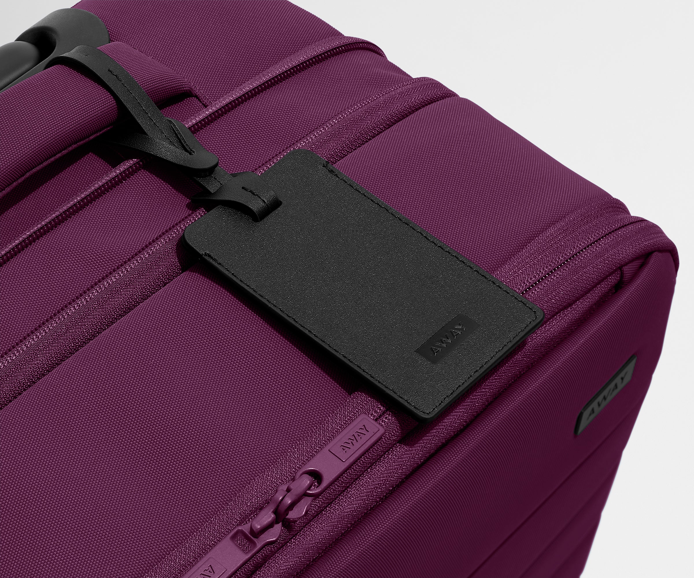 Premium Softside Large Luggage in Plum Purple - Spacious & Durable Suitcase for Travel, Business Trips & Vacations