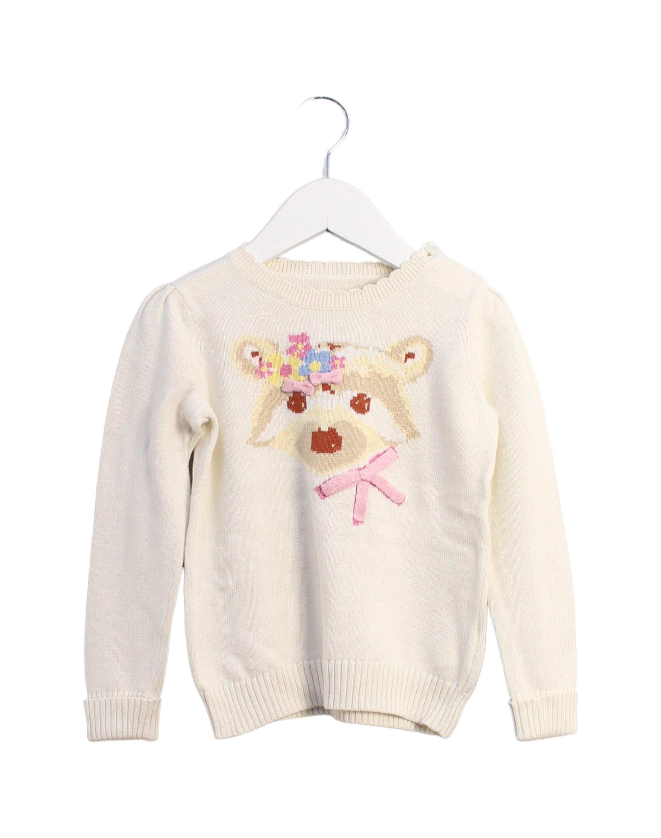 Ponpoko Knit Sweater for Toddlers 3T - Soft & Cozy Kids Pullover for Winter & Fall - Perfect for Playdates & Family Outings