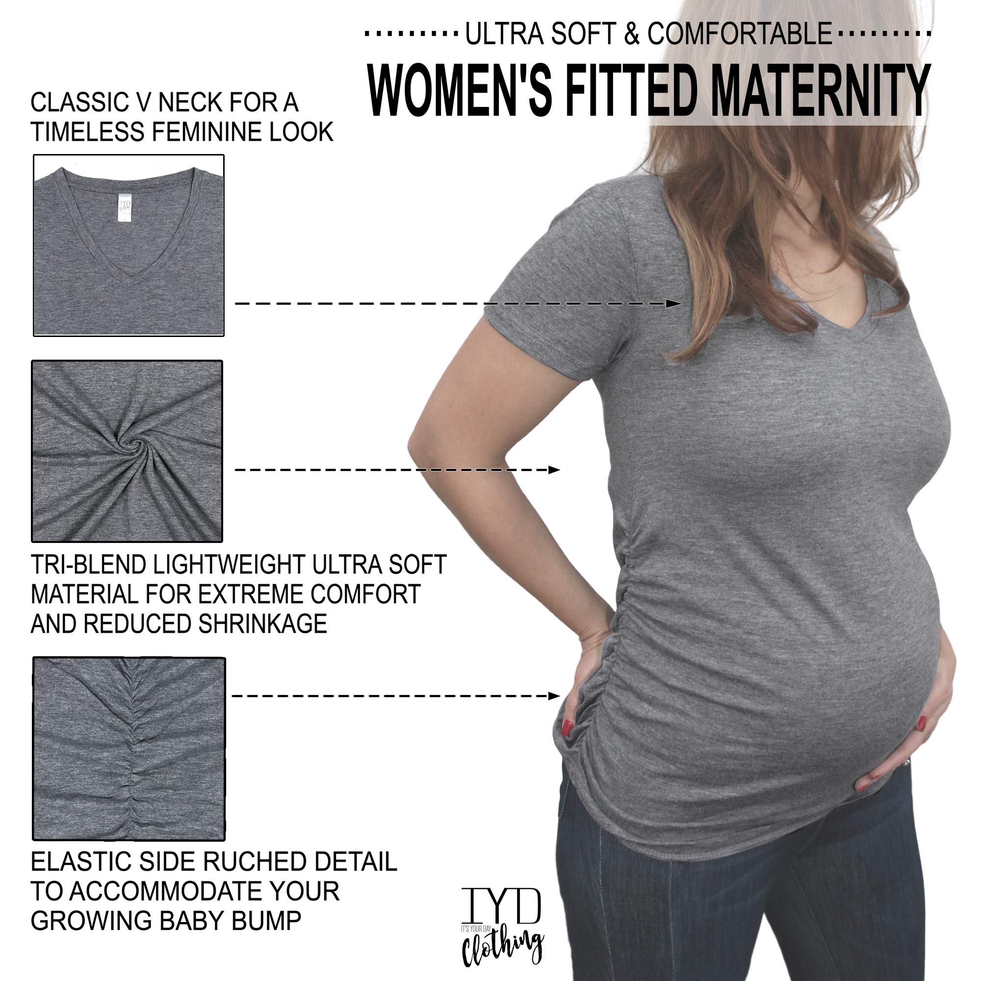 Personalized 'Extra Lucky This Year' Pregnancy Announcement T-Shirt - Funny & Cute St. Patrick's Day Maternity Tee for Expecting Moms - Perfect Gender Reveal & Pregnancy Gift for Baby Showers & Irish-Themed Celebrations