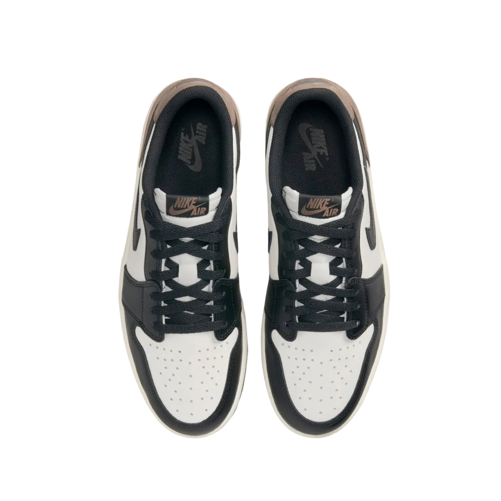 Air Jordan 1 Low OG Sneakers in Mocha/Sail/Dark Mocha - Men's Basketball Shoes for Casual Wear & Street Style