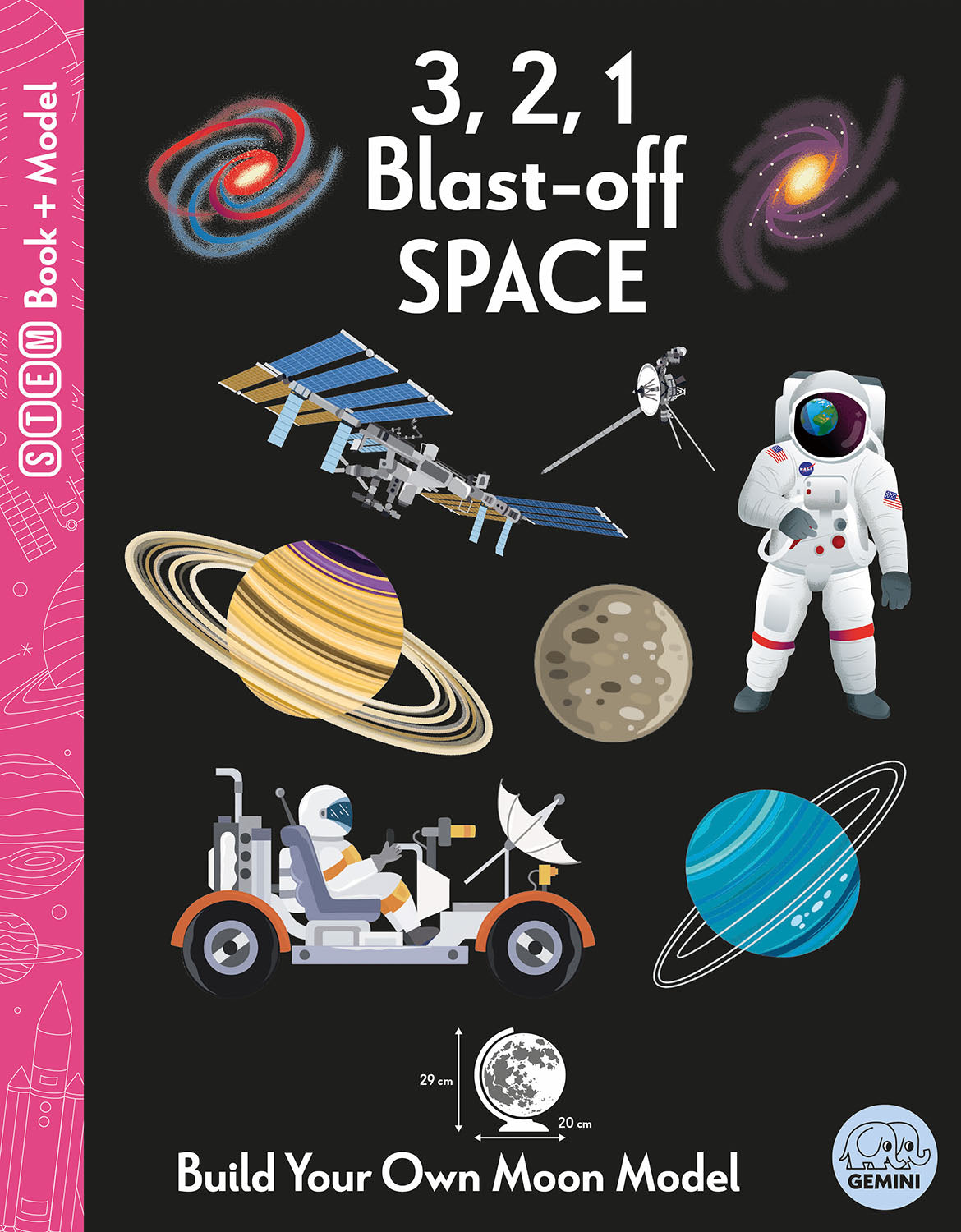3, 2, 1, Blast Off Space Rocket Toy - STEM Educational Space Shuttle for Kids - Perfect for Birthday Gifts & Science Learning Play