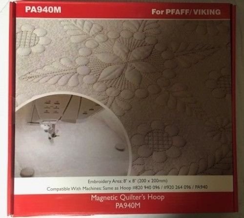 PFAFF Creative Embroidery Machine Metal Magnetic Hoop 8