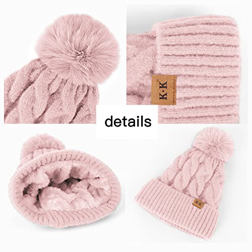 Cozy Fleece Knitted Winter Hat for Men & Women - Warm Beanie for Cold Weather - Perfect for Skiing, Snowboarding & Outdoor Activities