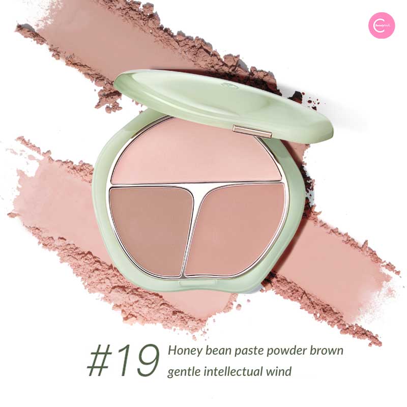 TIMAGE Trio Blush Palette - 3-in-1 Cream Blush Set for Cheeks & Lips, Natural Matte & Shimmer Finish, Vegan & Cruelty-Free Makeup Kit - Perfect for Daily Wear, Party & Special Occasions