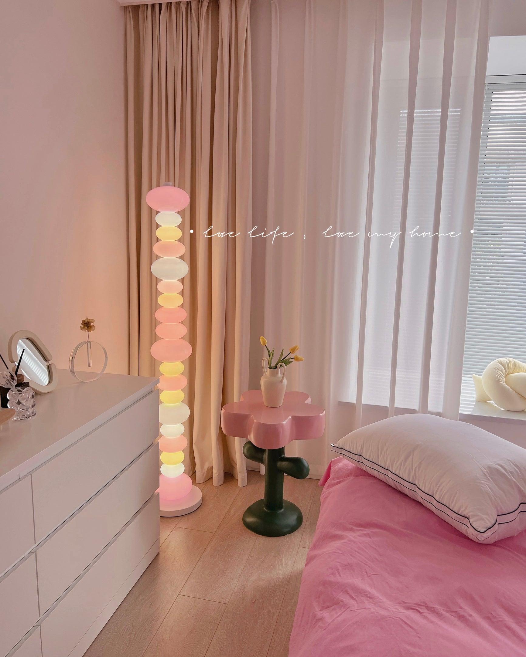Modern LED Candy Floor Lamp - Adjustable Brightness for Living Room, Bedroom & Office - Stylish Home Decor Lighting for Relaxation & Ambiance