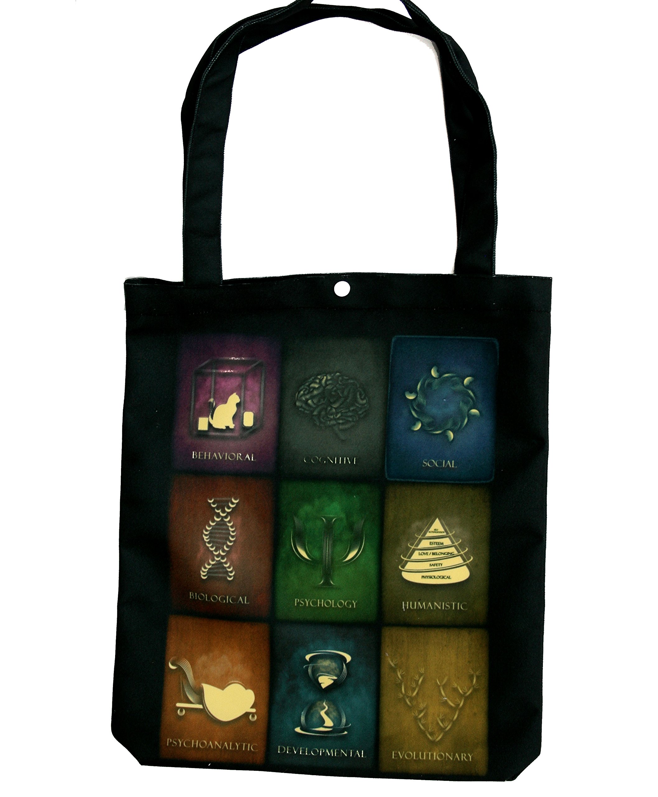 Psychology Themed Tote Bag - Perfect for Students, Therapists & Book Lovers - Great for School, Work & Everyday Use
