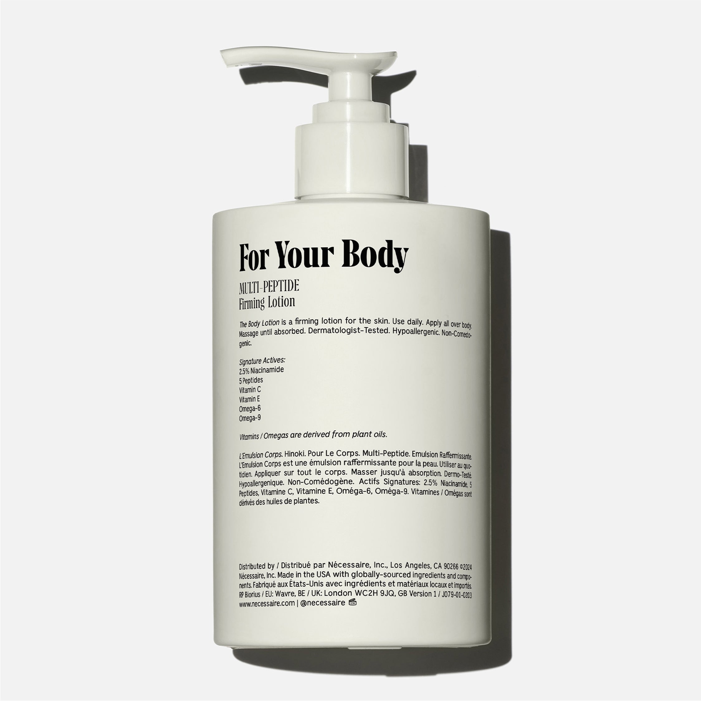 Premium Hinoki Body Lotion - Natural Moisturizing Cream for Dry Skin | Relaxing Aromatherapy for Spa & Home Use