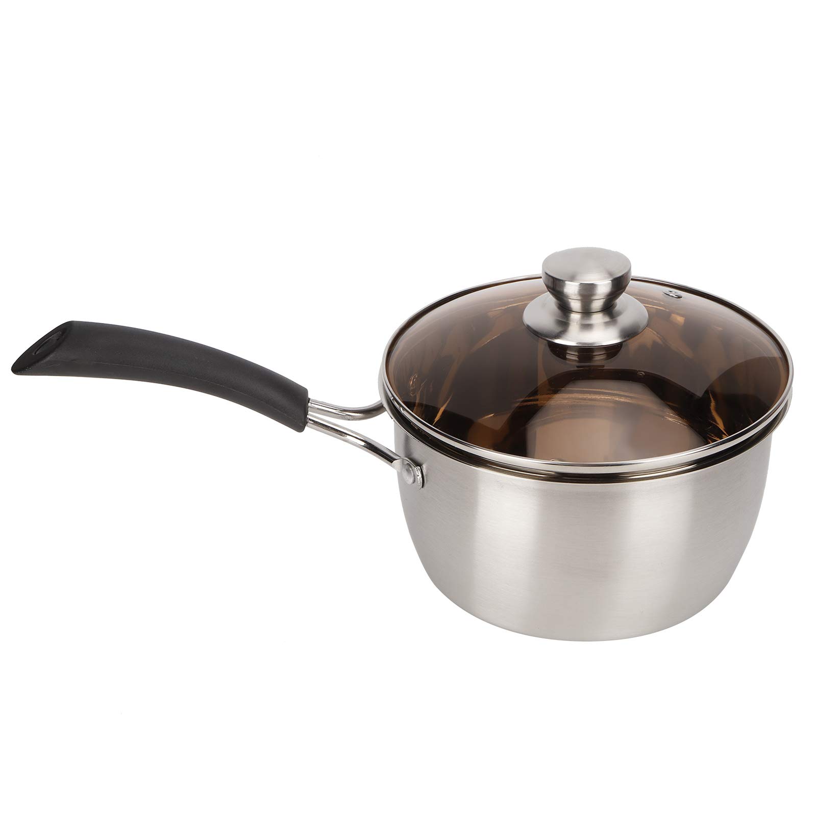 Jeanoko Small Soup Pot - Anti-Scaling Milk Pot for Cooking, Boiling & Simmering | Perfect for Soups, Stews & Hot Beverages | Ideal for Home Kitchen & Small Families