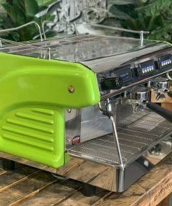 Expobar Ruggero 2 Group Commercial Espresso Machine - Green - Perfect for Cafes, Restaurants, and Coffee Shops