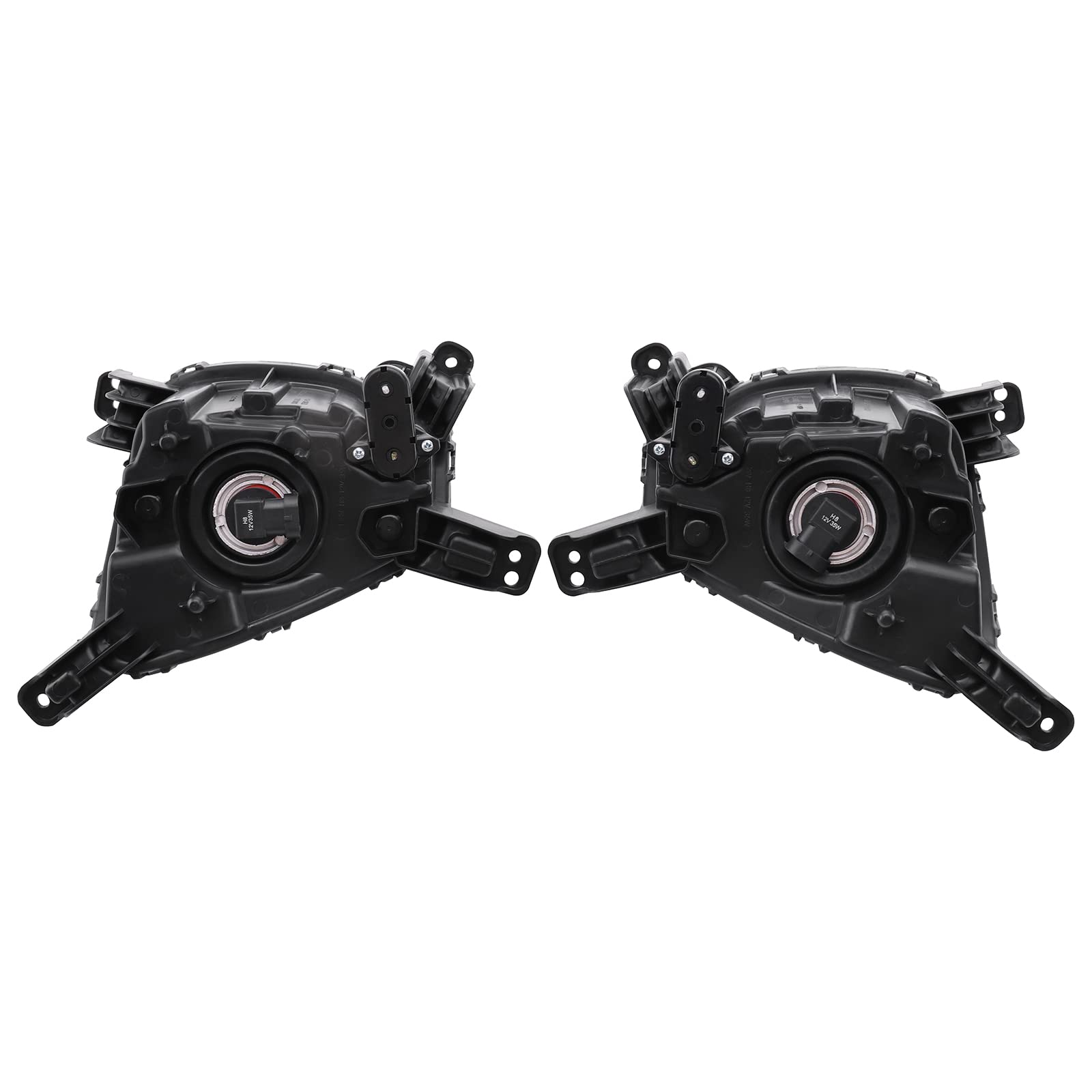 MotorFansClub Front Fog Lights for Kia Sorento 2016-2018 - Durable Bumper Fog Lamps with Protective Covers (Pair for Driver & Passenger Side) - Enhance Night Driving Safety & Style