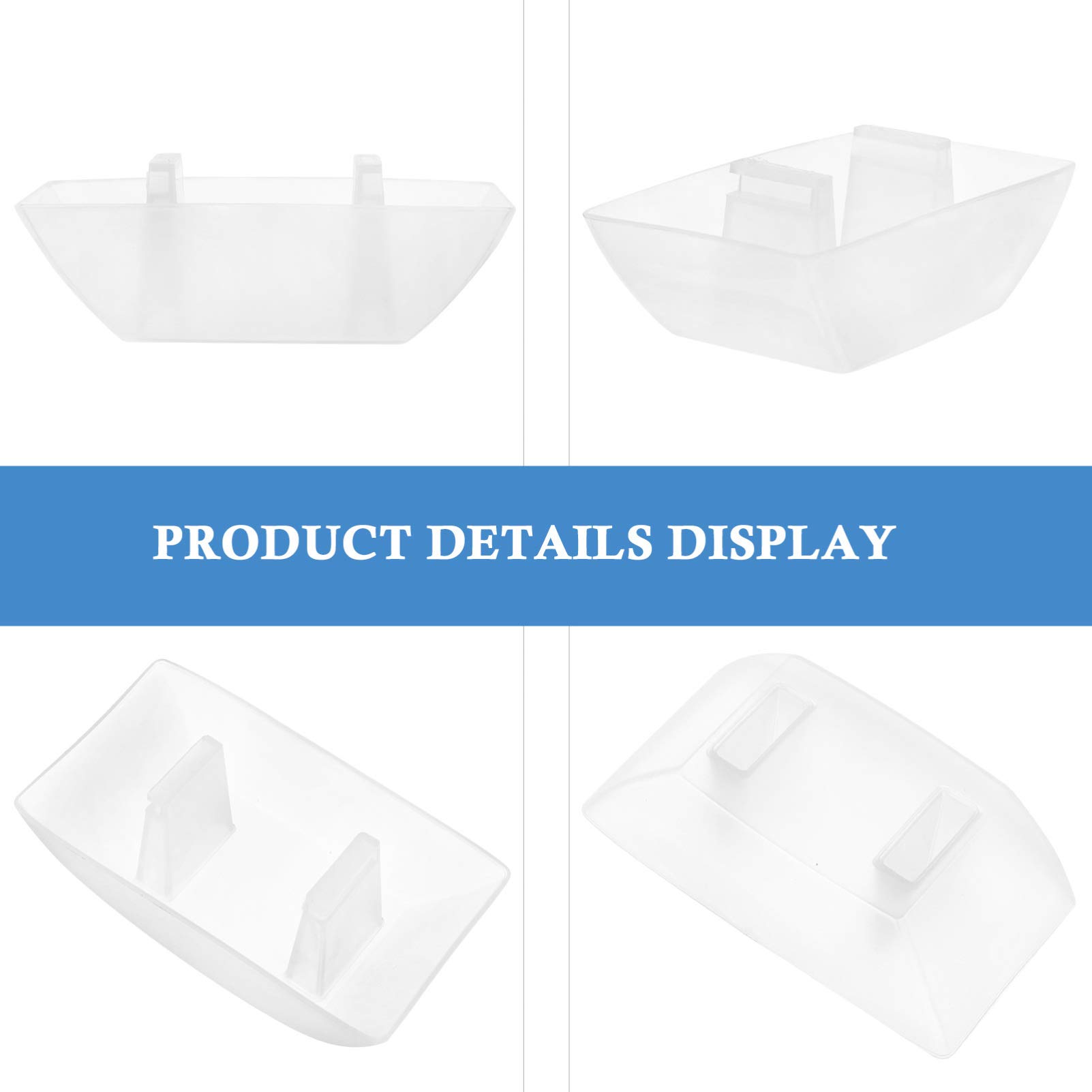 2 Pack Plastic Oil Collector Cups for Range Hood - Durable Oil Bowl & Oil Cup Set for Kitchen Grease Collection - Perfect for Stove Top, Cooktop, and Range Hood Maintenance