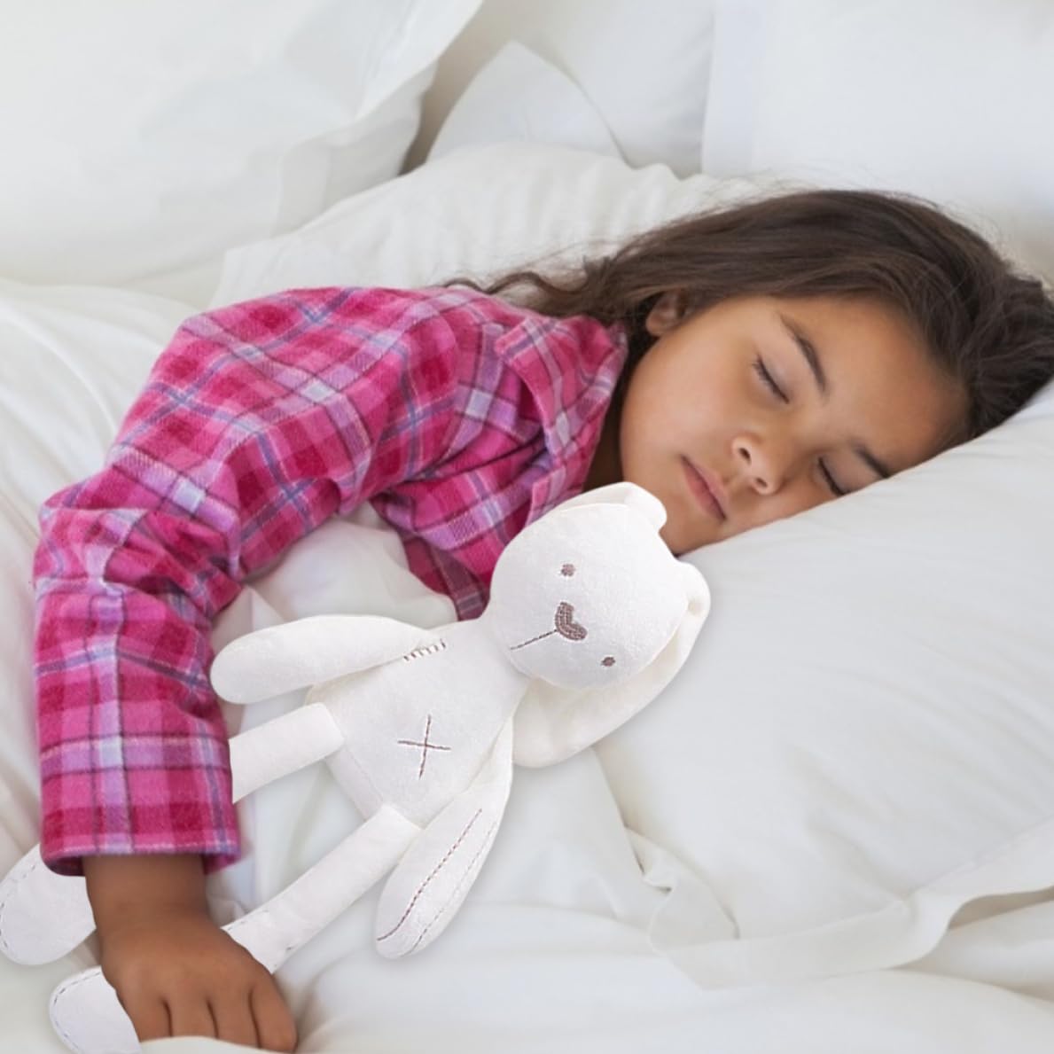 Soft Plush Rabbit Toy - Cute Stuffed Bunny for Kids, Nursery Decor & Gift Ideas | Perfect for Cuddling, Baby Showers & Easter Gifts