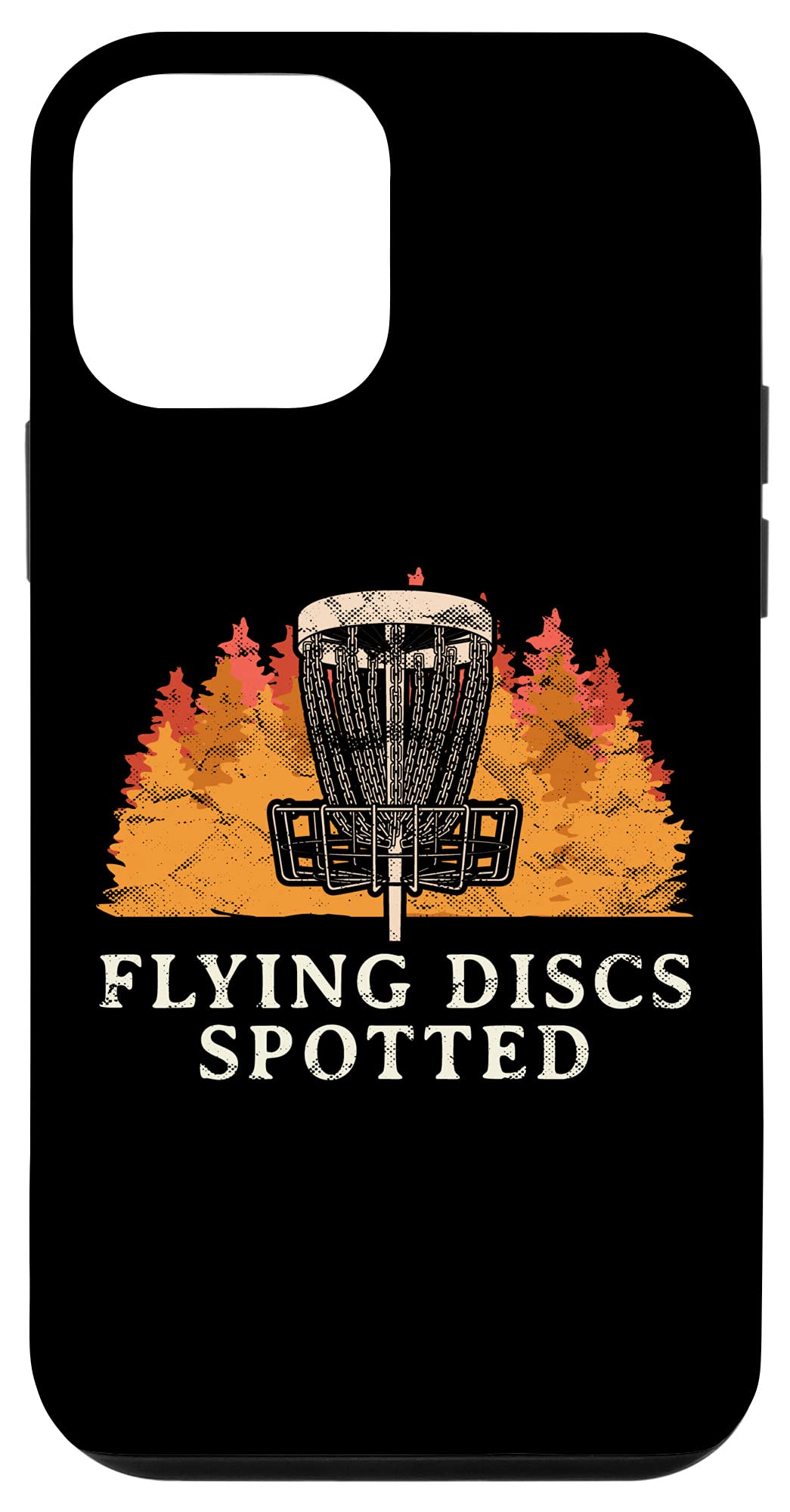 iPhone 12 Mini Case with Flying Disc Design - Durable Protective Cover for Disc Golf & Outdoor Sports - Perfect for Golfers & Active Lifestyles