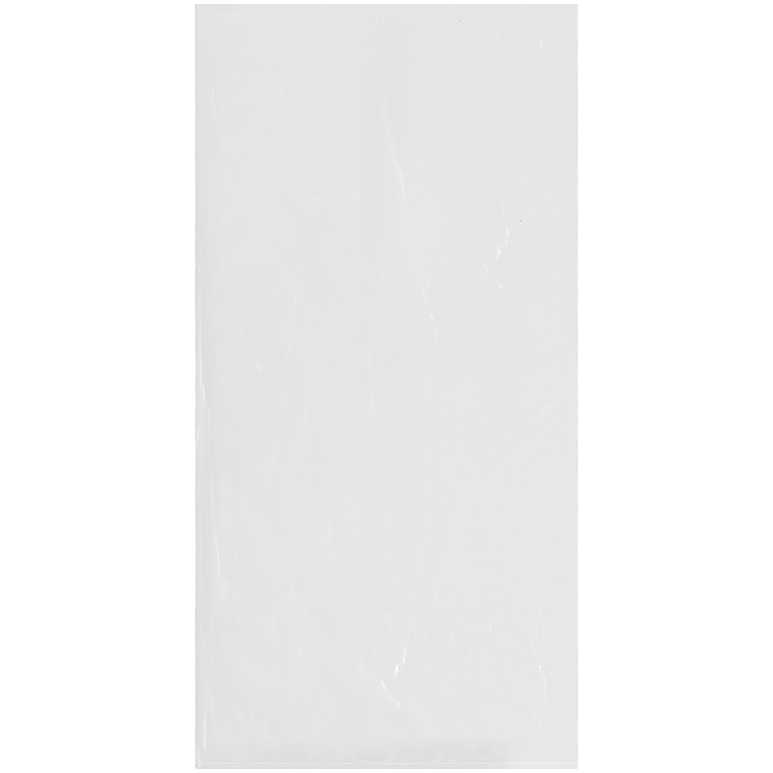 200 Pack Clear Plastic Poly Bags 15