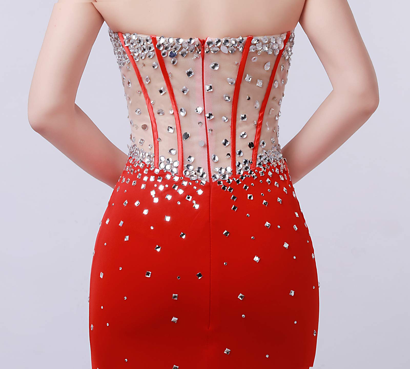 Elegant Beaded Mermaid Prom Dress for Women - Long Formal Evening Gown for Bridal, Homecoming, and Party Occasions | Perfect for Weddings, Galas, and Special Events
