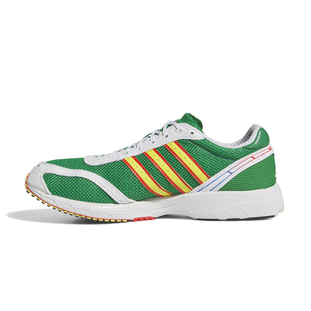 Adizero Adios OG Running Shoes for Men - Green Cloud White | Lightweight & Breathable for Marathon Training & Racing | Perfect for Track, Road & Long Distance Running