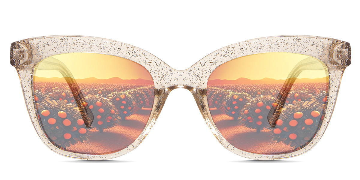 Elise Women's Prescription Tinted Glasses - Stylish & UV Protection for Reading, Driving & Outdoor Activities