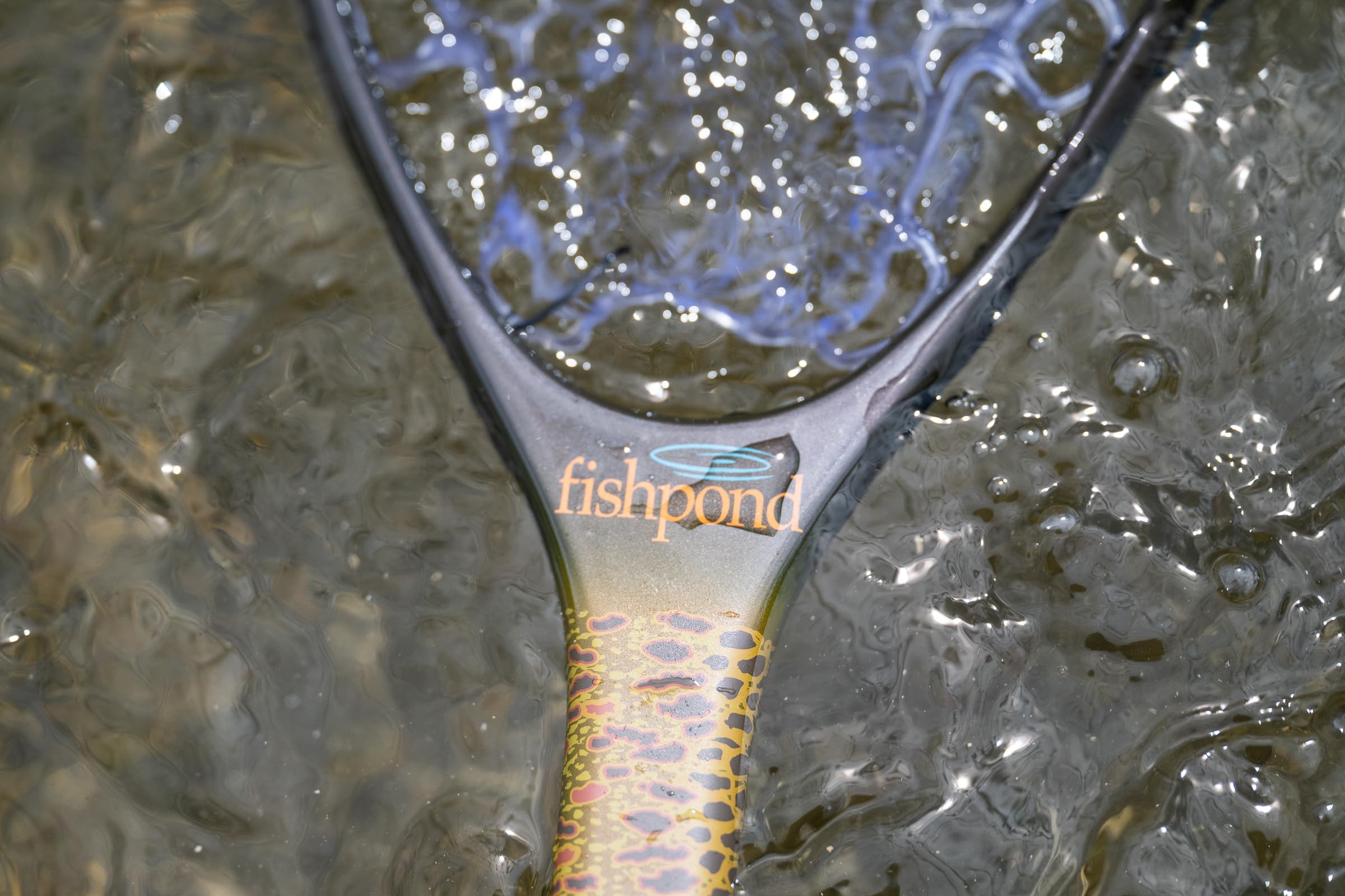 **Fishpond Nomad Canyon Fly Fishing Net - Lightweight Carbon Fiber & Fiberglass Landing Net with Rubber Mesh - Perfect for Trout, Bass, and Stream Fishing**