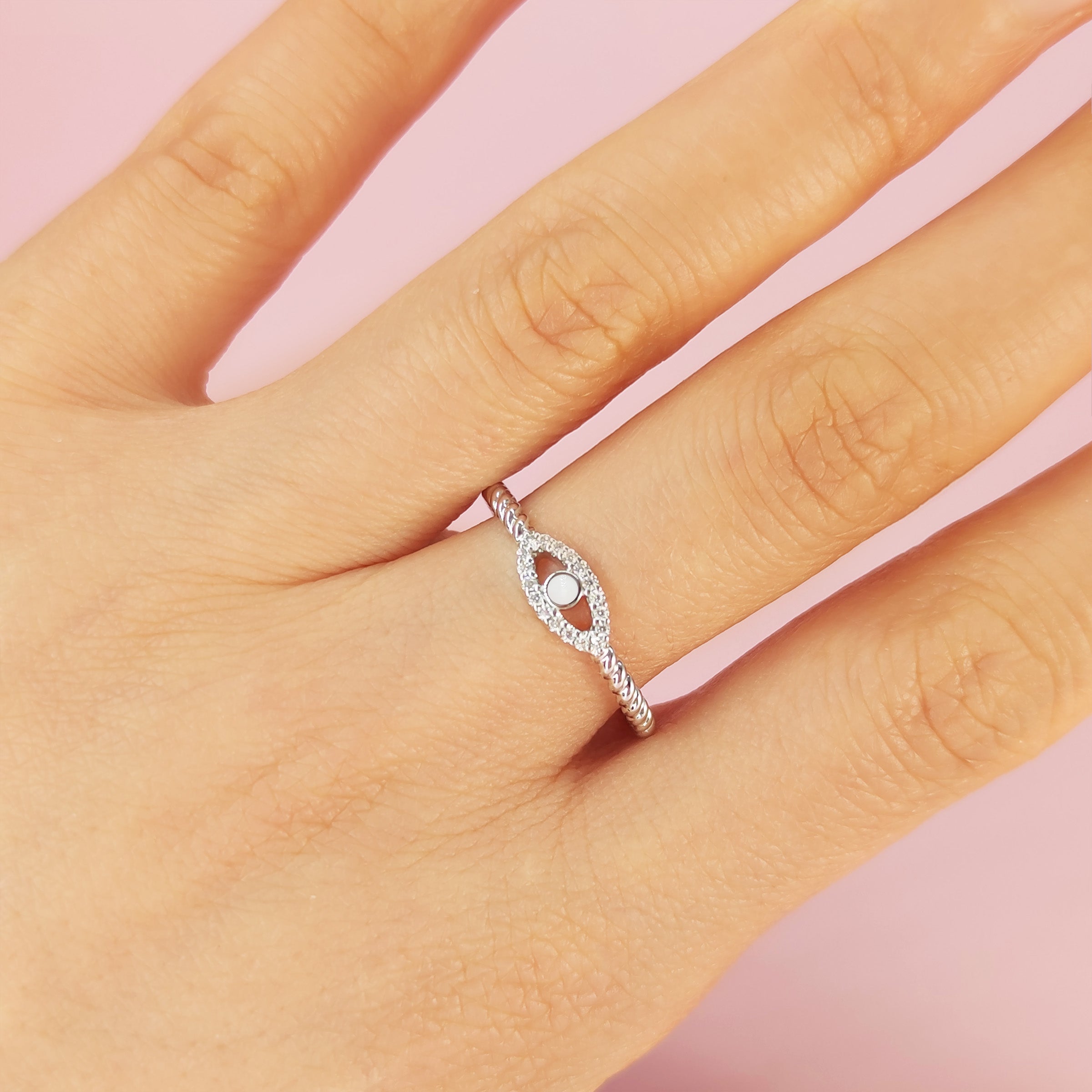 Lacta Lumiere Breast Milk Ring - Elegant Nursing Jewelry for Breastfeeding Moms - Perfect for Mother's Day, Baby Showers & Nursing Gifts