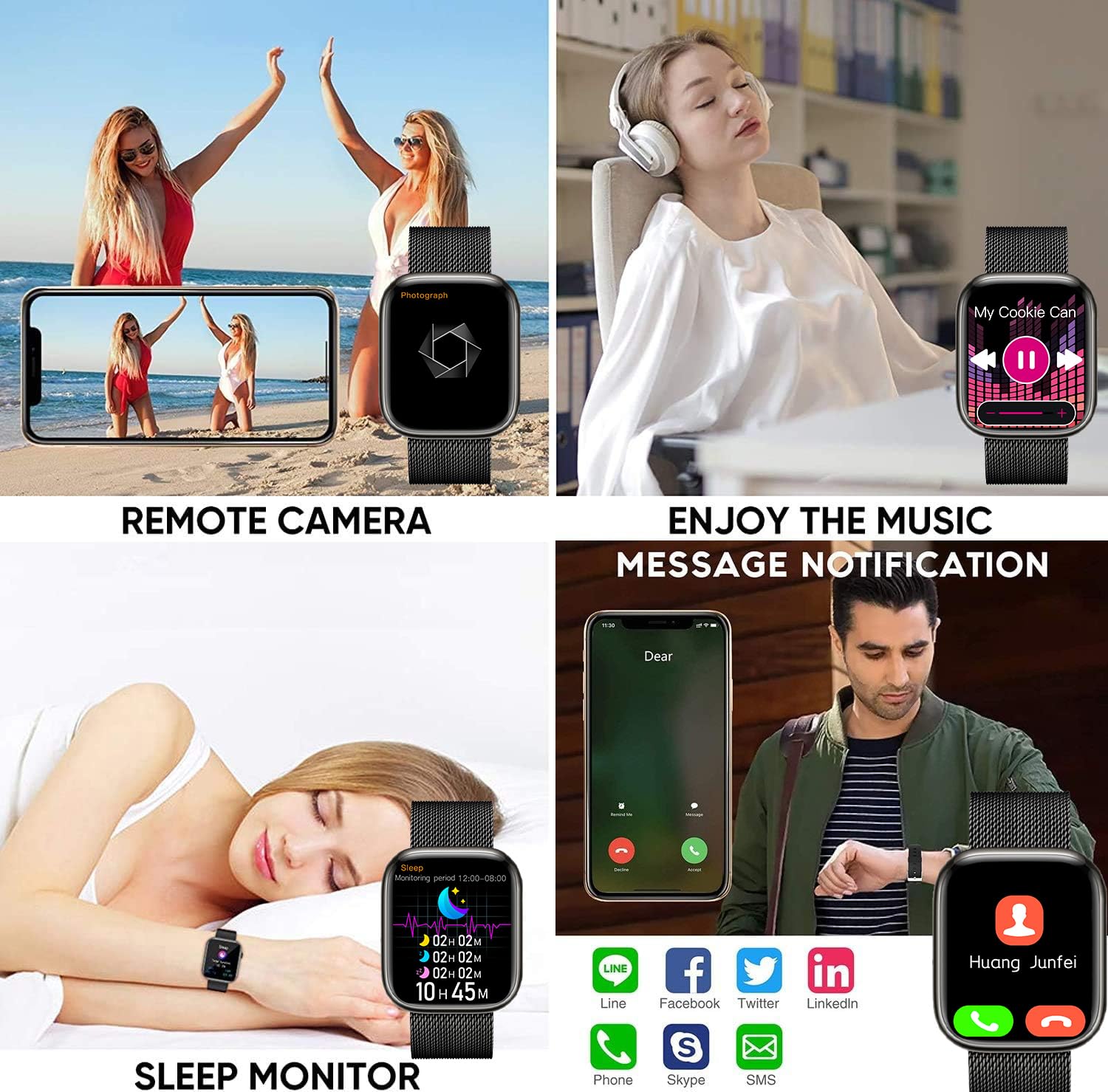 Smart Watch for Android & iOS - 2.09