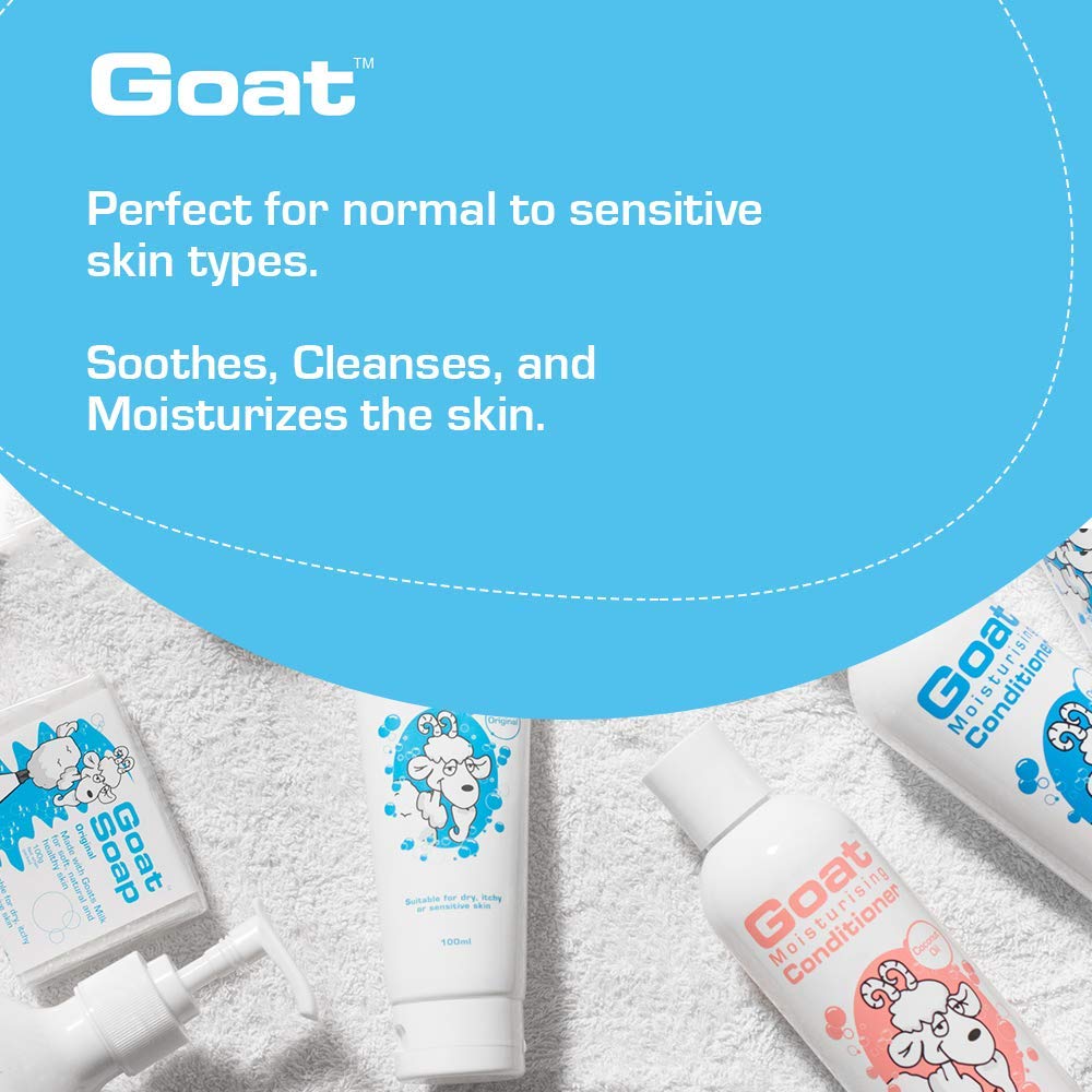 Natural Goat Milk Soap with Oatmeal - 3.5 oz Bar for Sensitive Skin Care, Moisturizing & Gentle Exfoliation - Perfect for Dry Skin, Eczema & Daily Body Cleansing