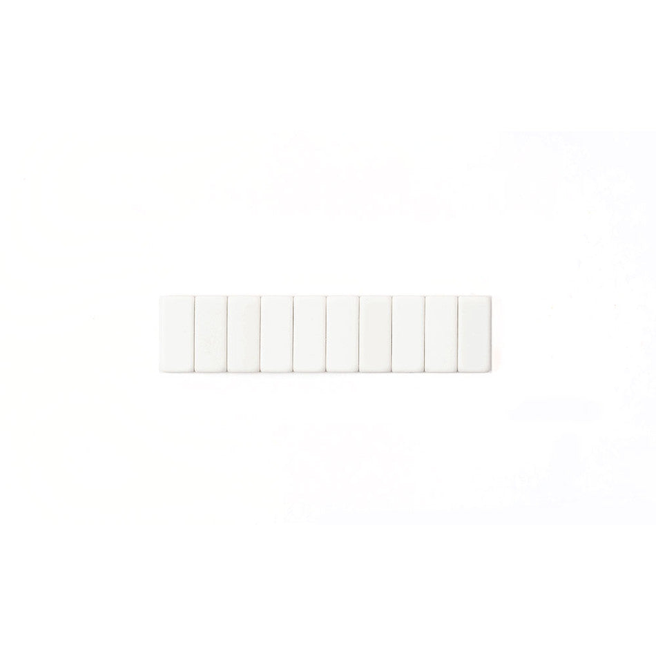 Blackwing Replacement Erasers - 10 Pack Premium Pencil Erasers for Artists & Drafting - Perfect for Sketching, Writing & Professional Artwork