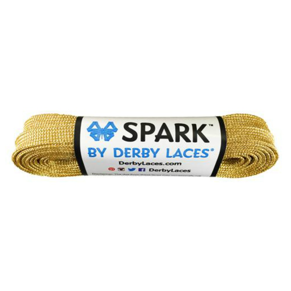 Sparkly Metallic Derby Shoe Laces - Premium Fashion Shoelaces for Dress Shoes, Oxfords & Formal Footwear - Perfect for Weddings, Parties & Special Occasions